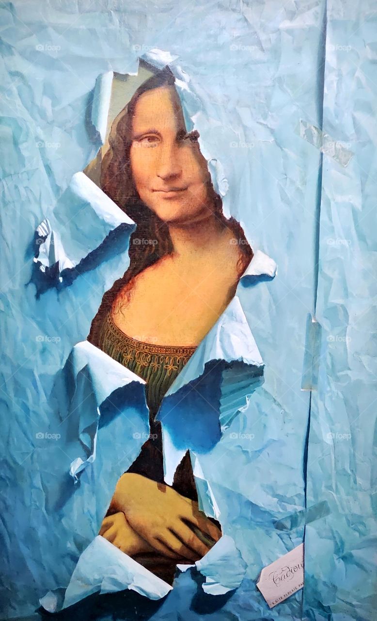 trompé l'œil Joconde