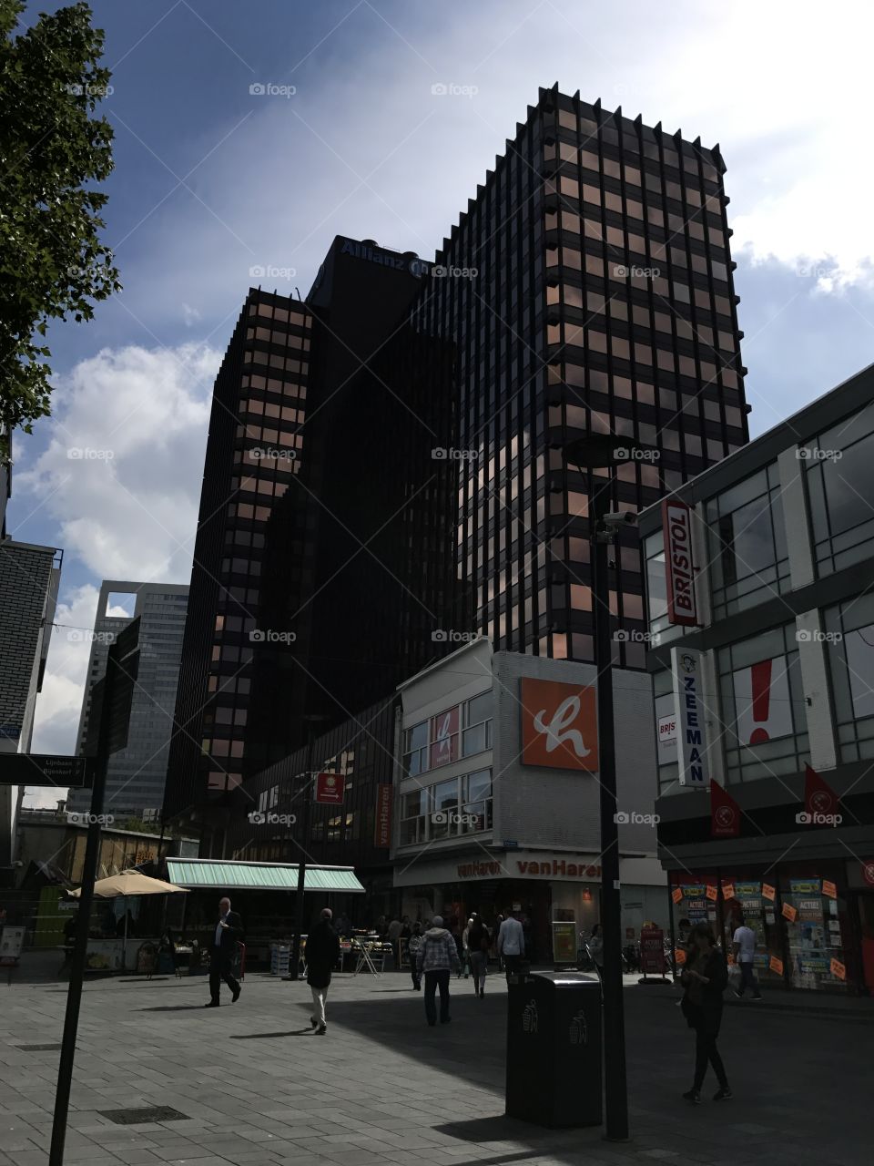 Shopping center in Rotterdam, Netherlands 