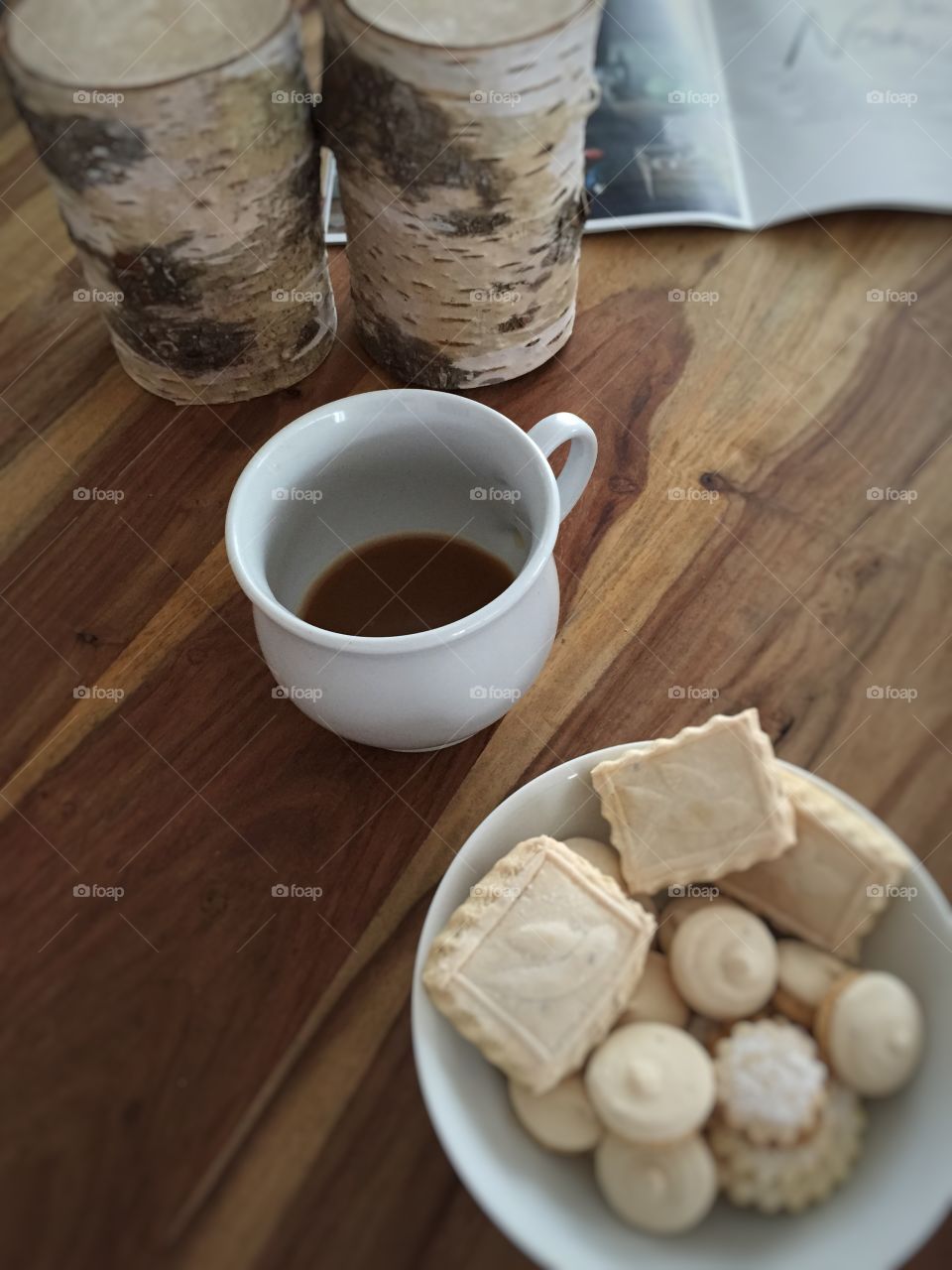 Coffee and Christmas cakes