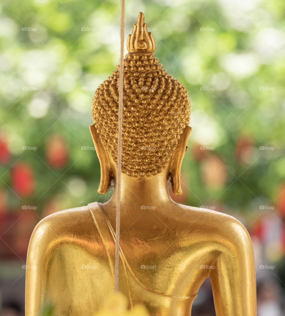 Thailand-Febuary 05 2019:Bangkok landmark tour brings you to the most must visit place , Wat Trimitr, the temple of the Golden Buddha
