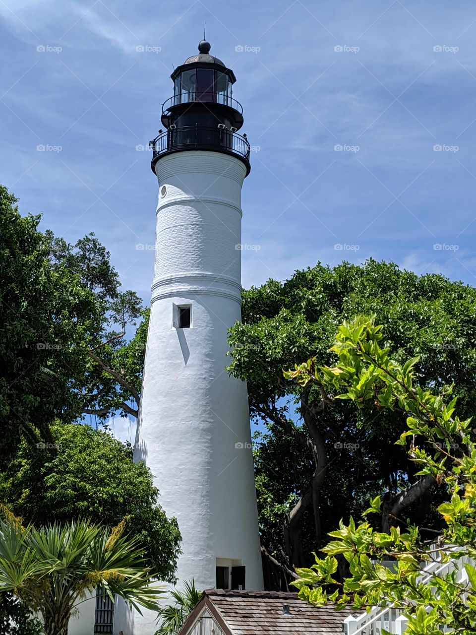 the lighthouse in Key West, Florida