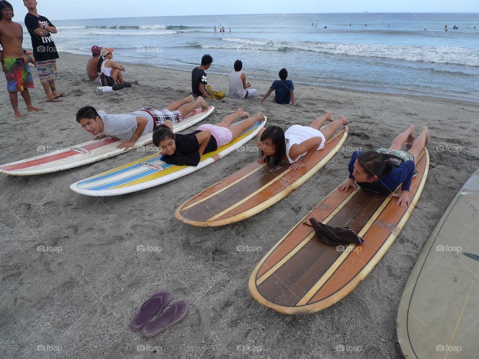 Learning to surf
