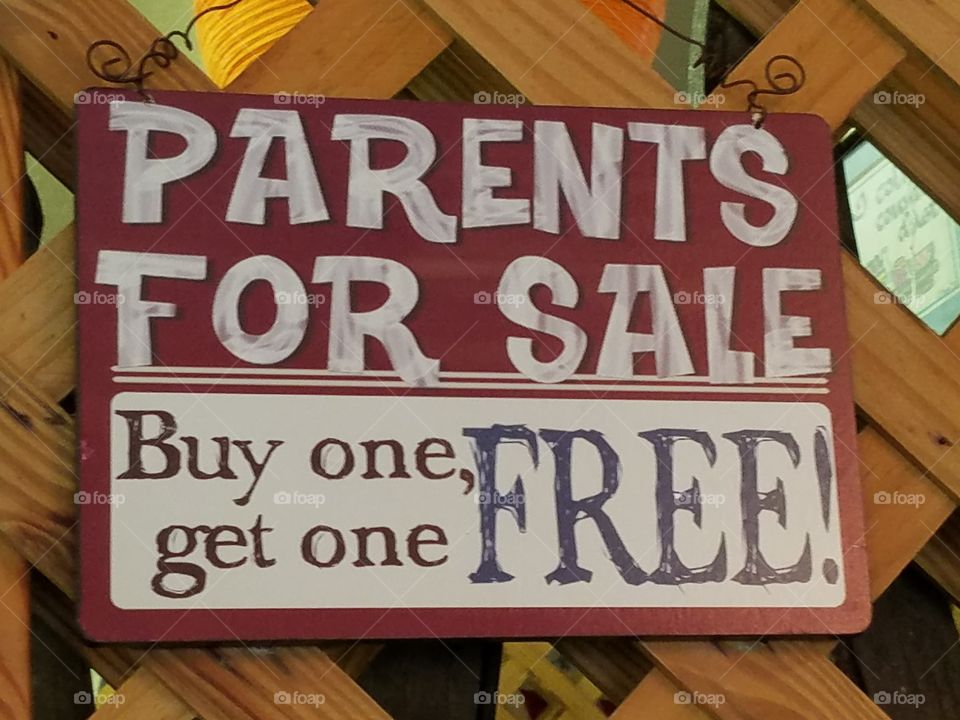 Parents for sale