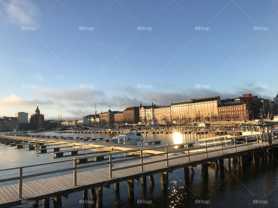 A chilly Helsinki 