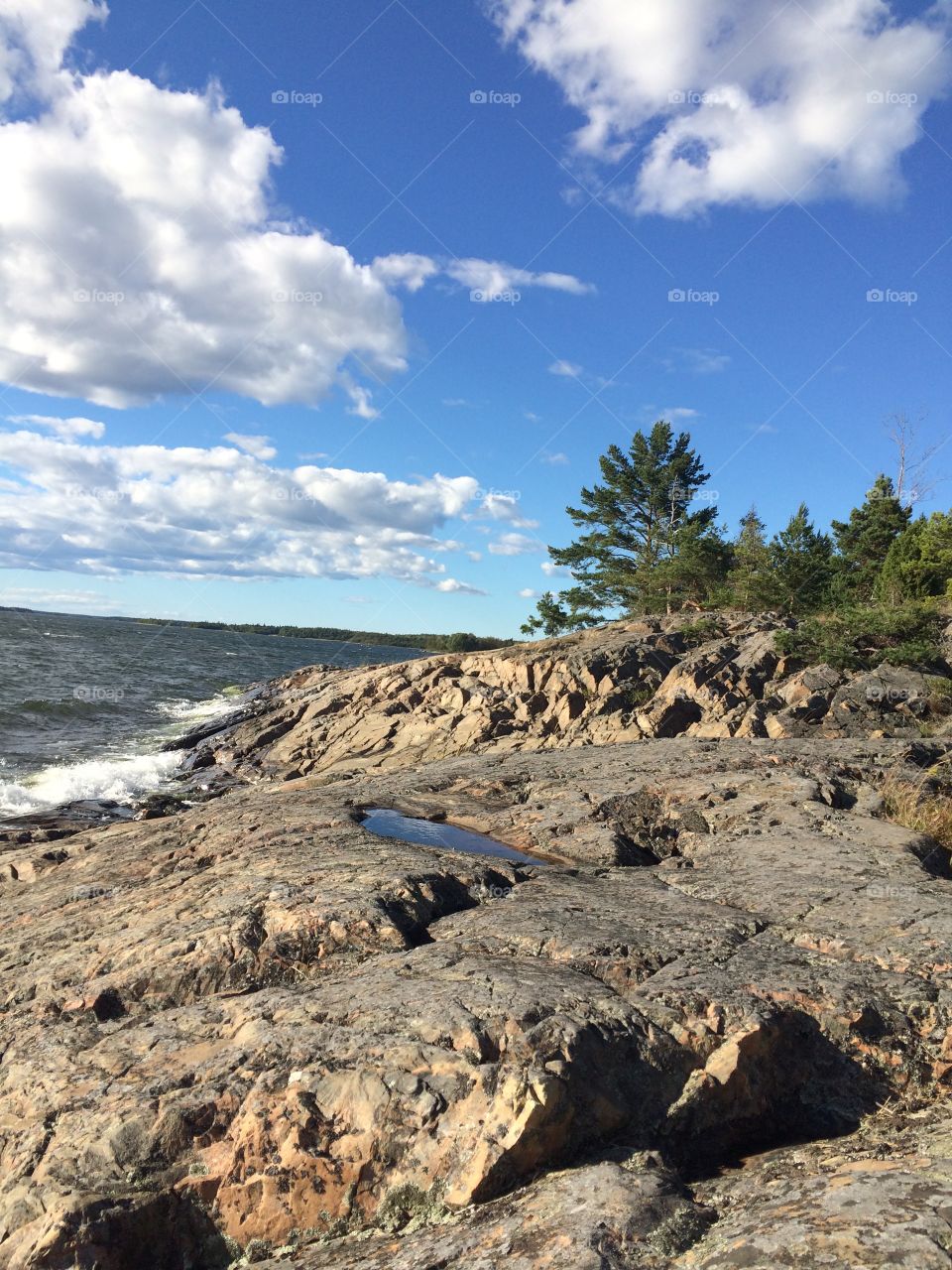 Coastal landscape from Sweden