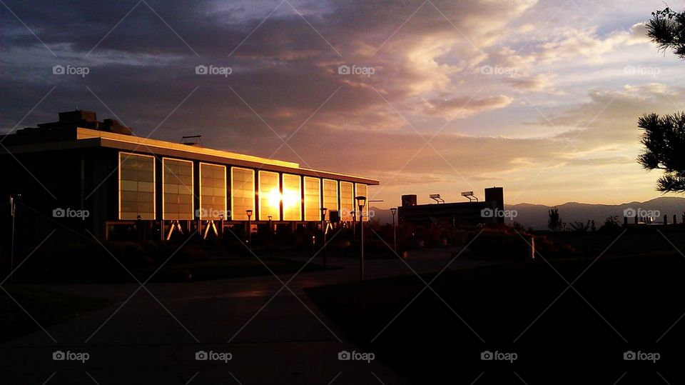 U of U Sunset