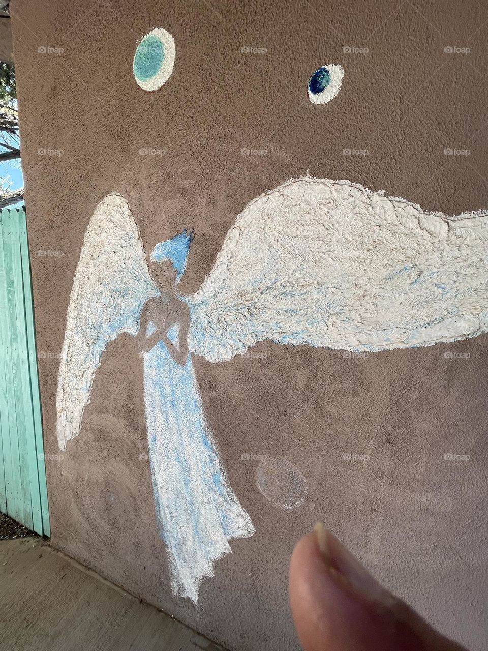 Lovely Angel wall paint 