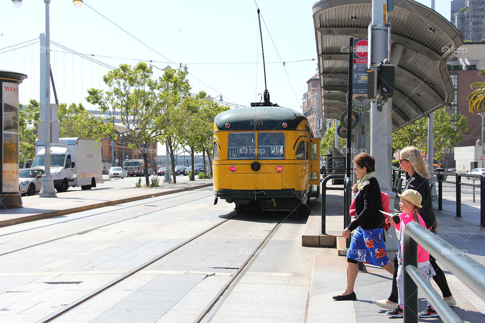 Old tram 