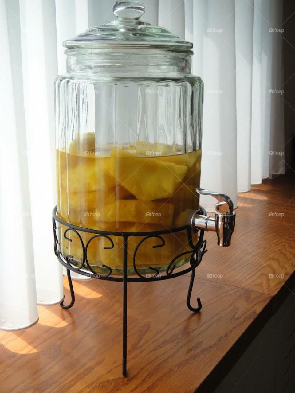 Pineapple infused tequila 