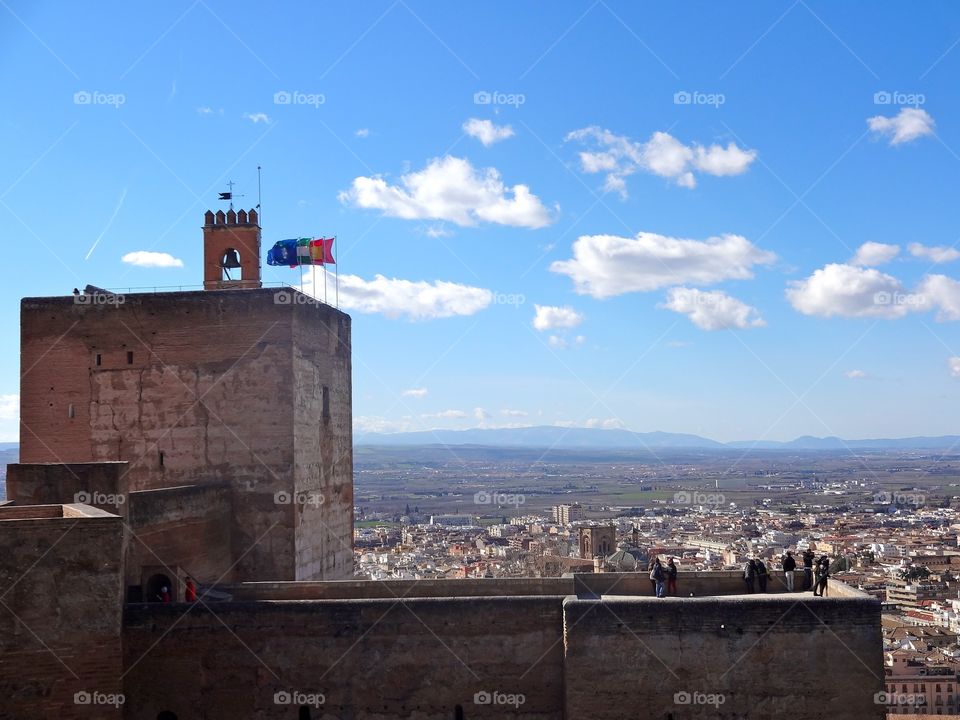 Alhambra in Granada, Spain