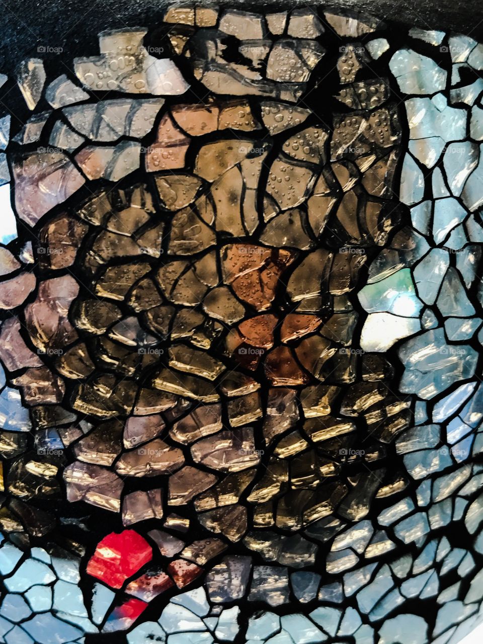 Mosaic vase