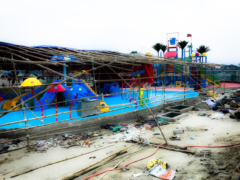 Children’s Playground is in Under construction....... 