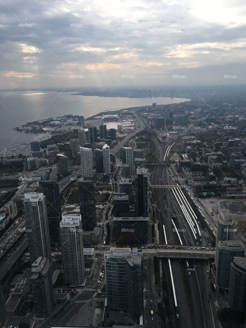 CN tower view