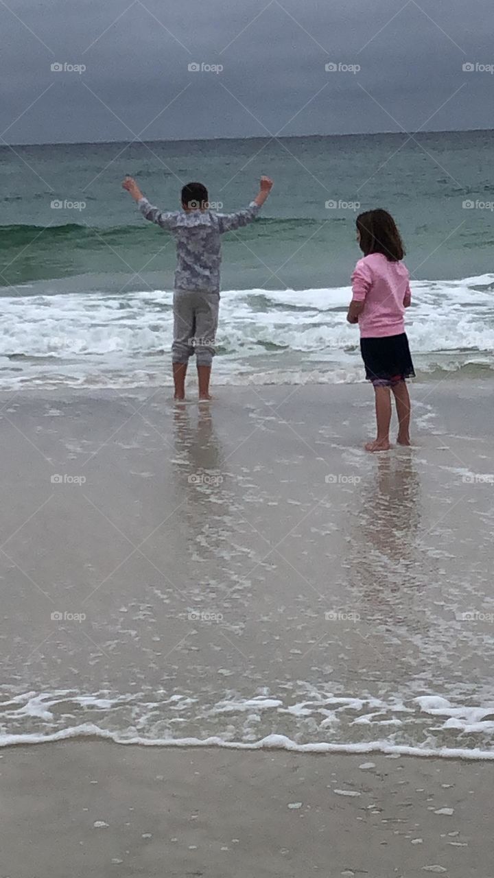 Grey beaches are still beaches