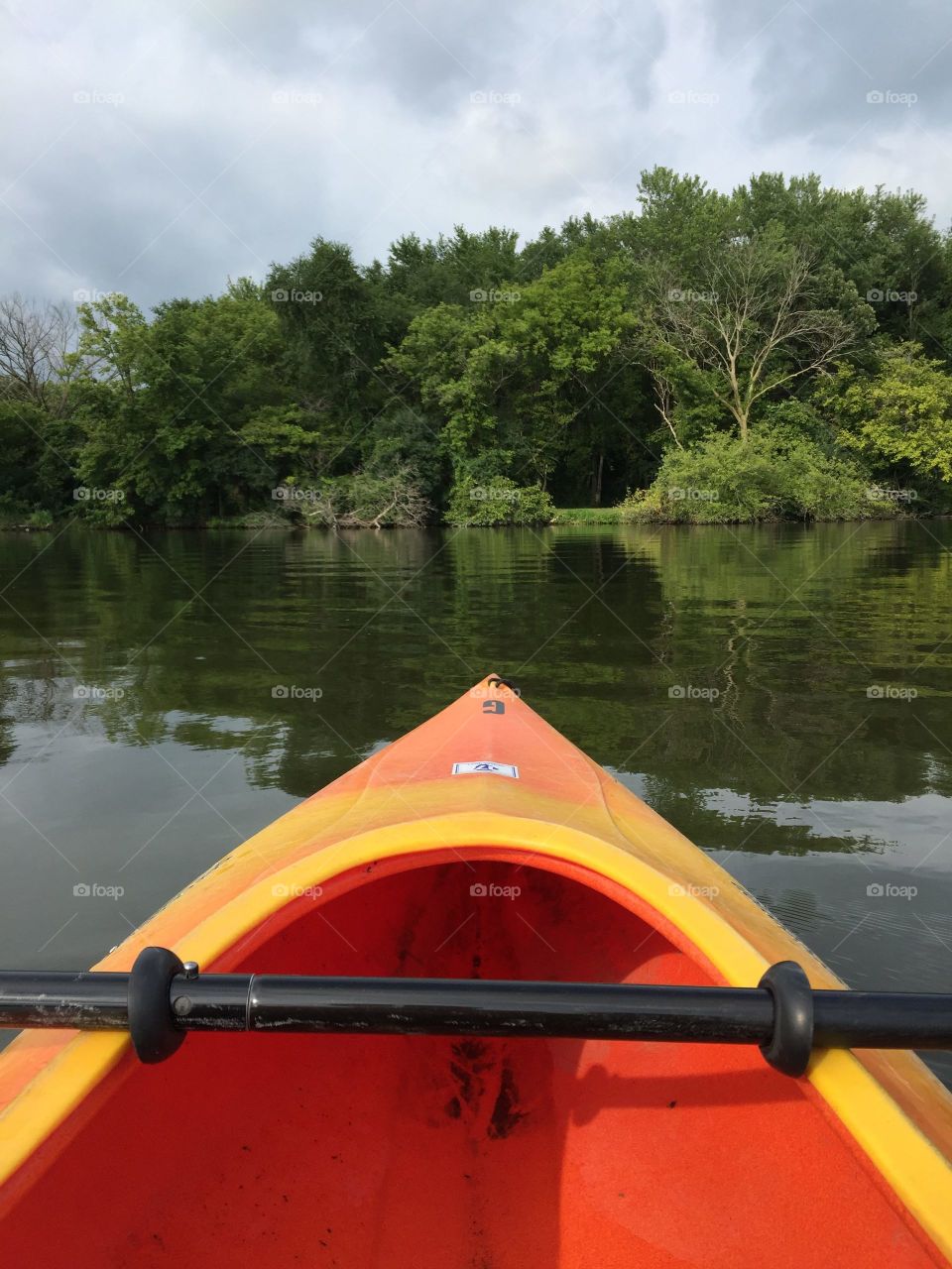 Kayak at the lake.