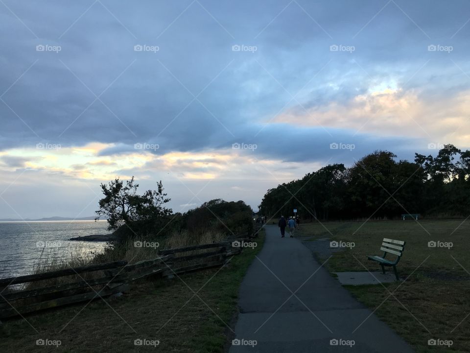 On Clover Point Park