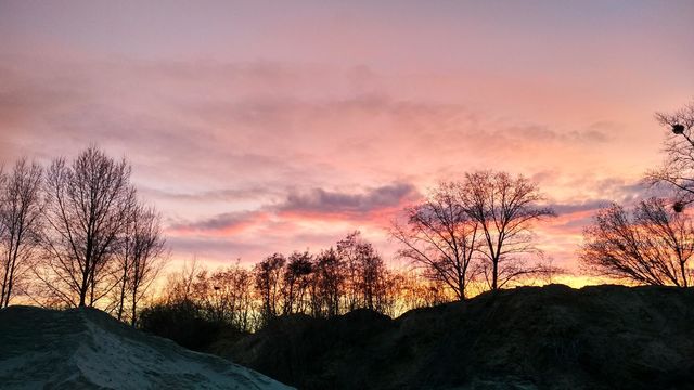 Pink sunset