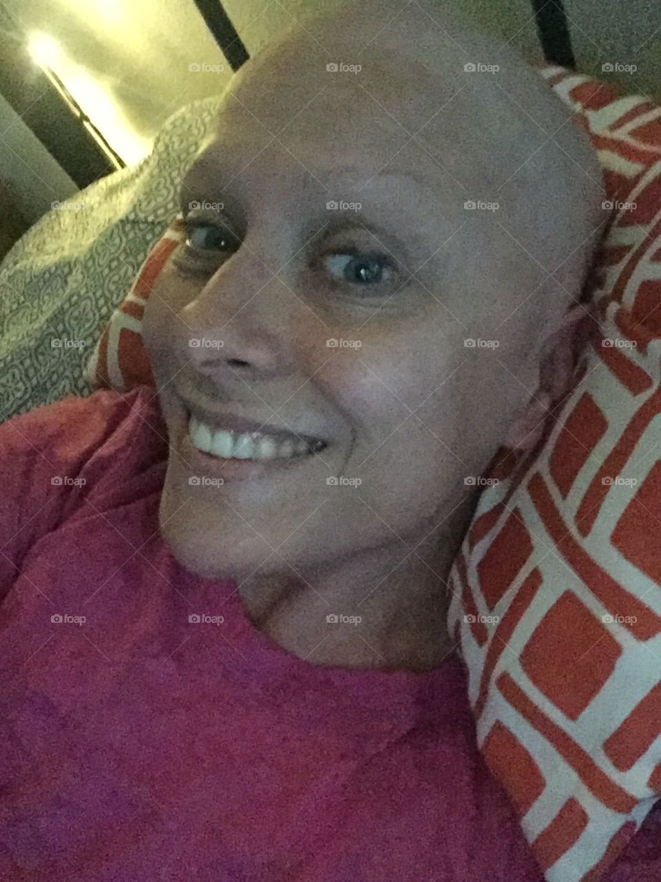No hair don’t care cancer
