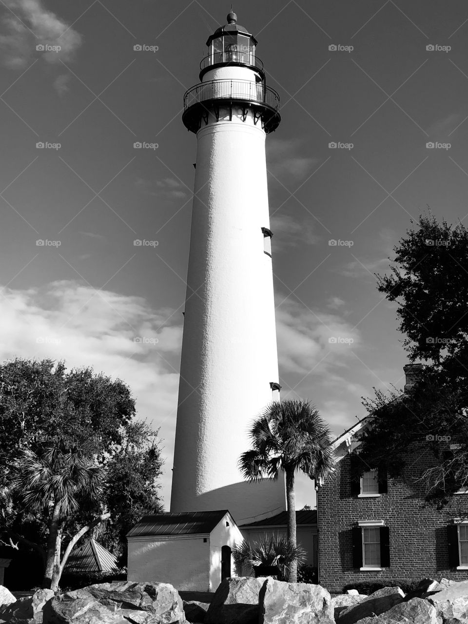 Lighthouse on St. Simons Island, Ga