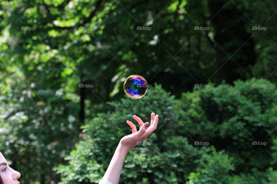 Outdoor bubbles 