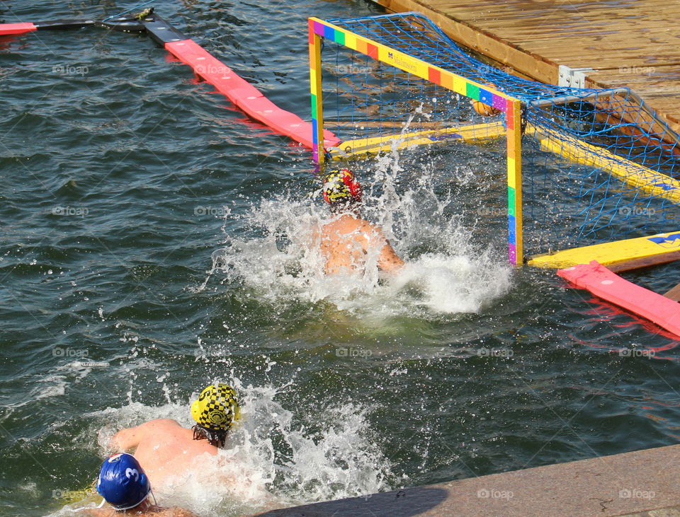 Waterpolo, sport in water