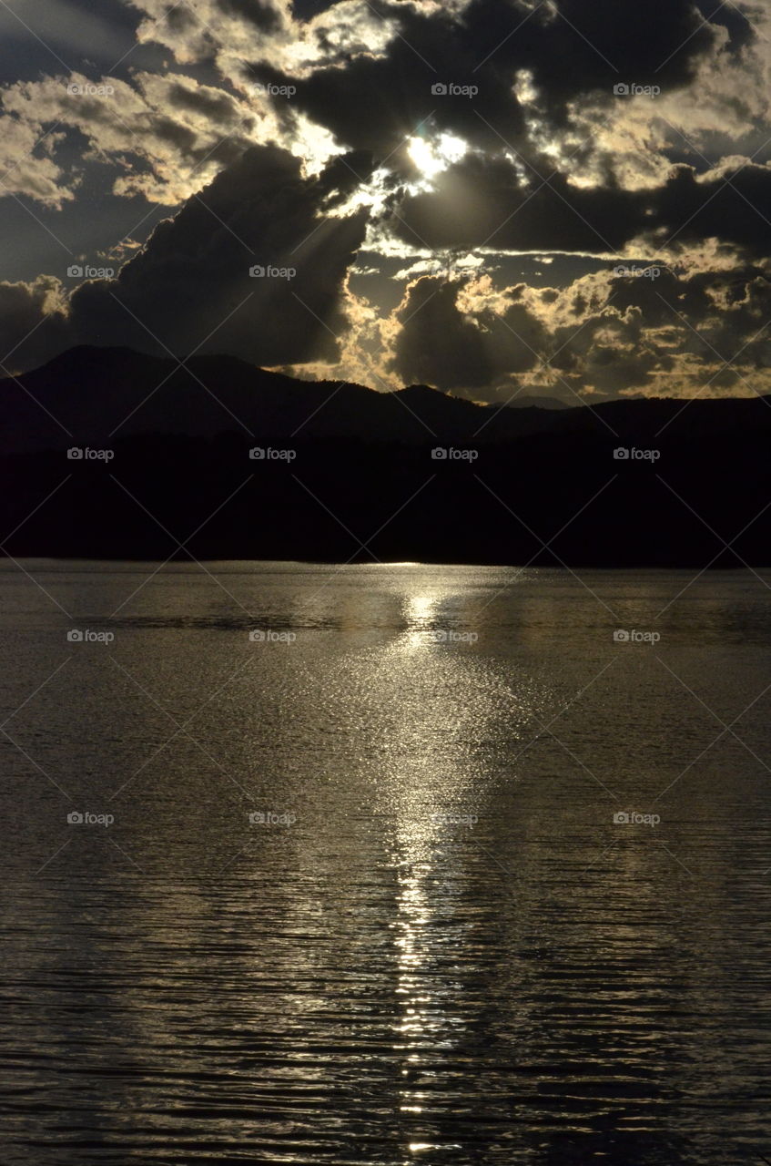 Sunset Over Kendrick Lakes