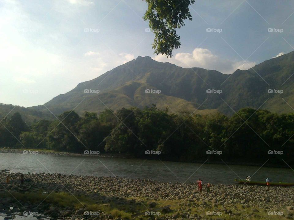 Mountain in Kalumpang District