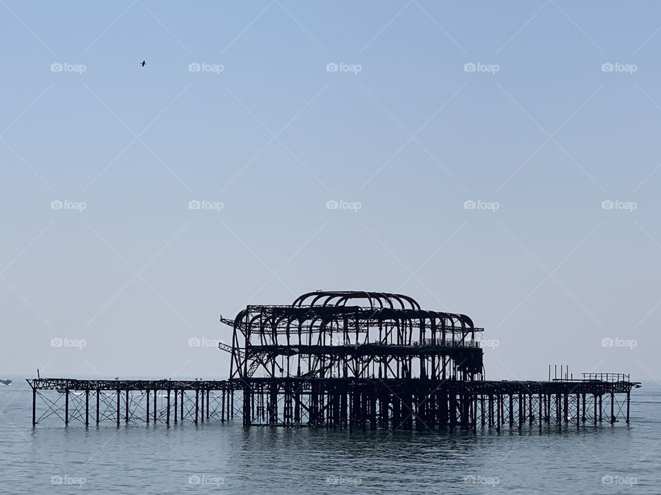 Old listed pier