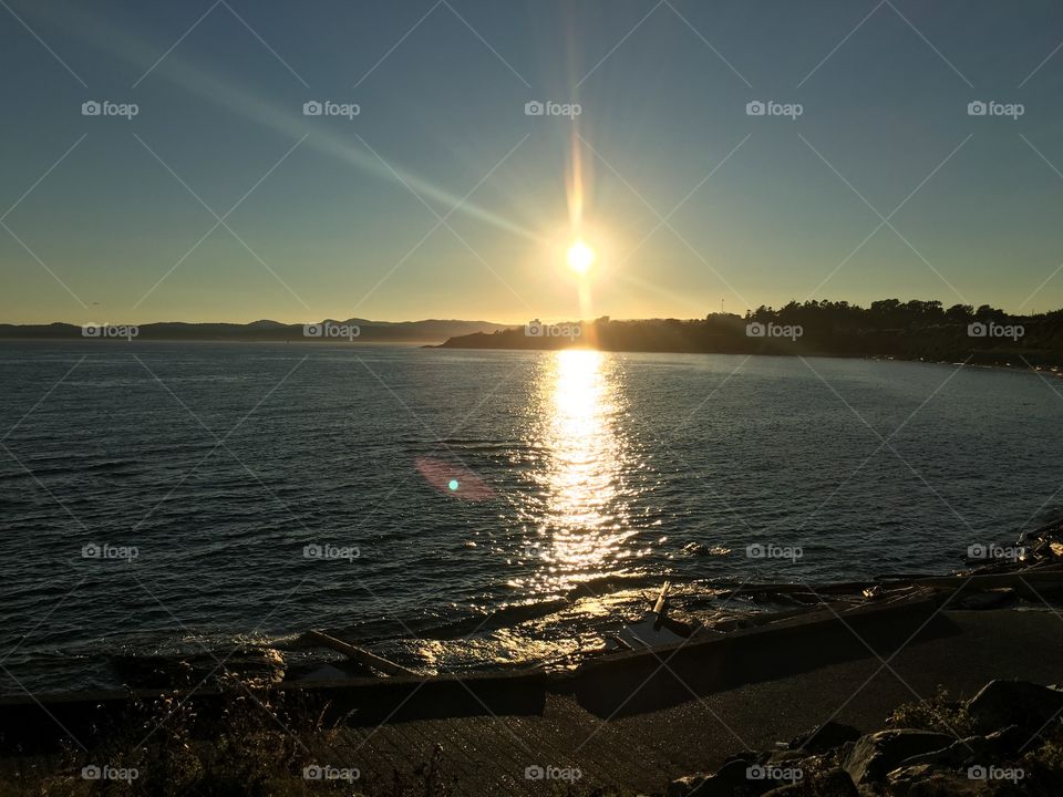 Walk on a beach