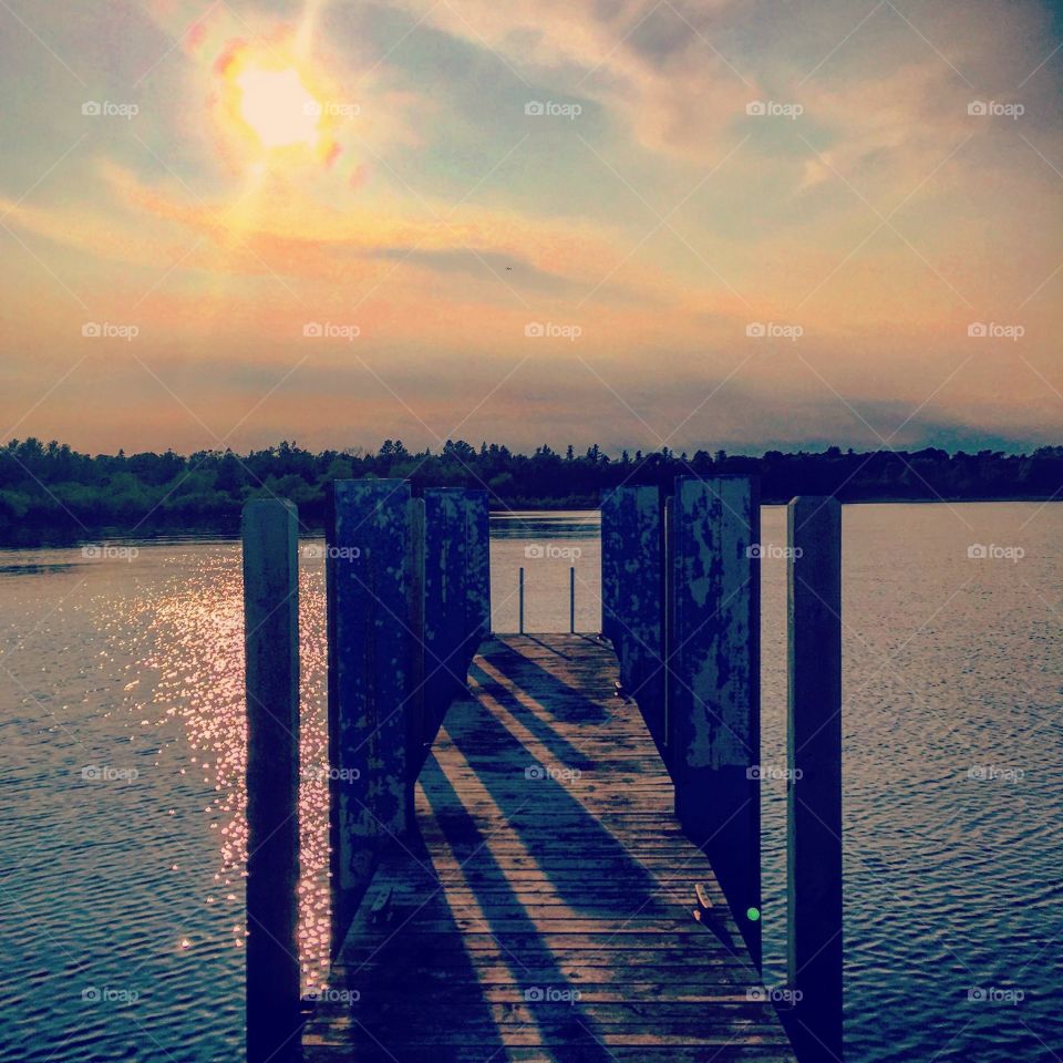 Sunset, Water, Dawn, Reflection, Lake