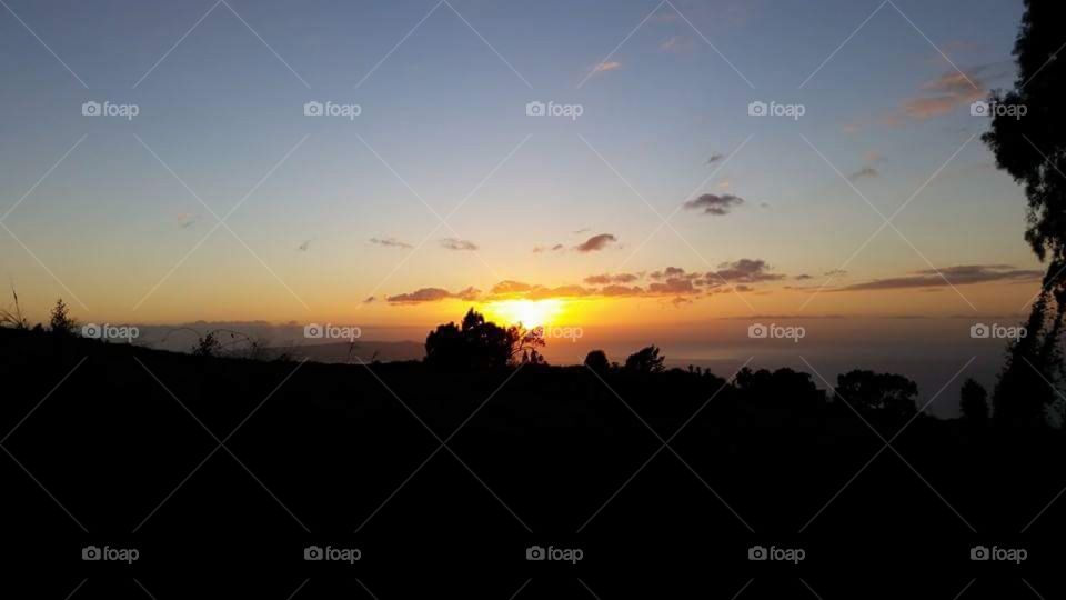 Sunset at Sun Yat Sen Park, Maui, HI