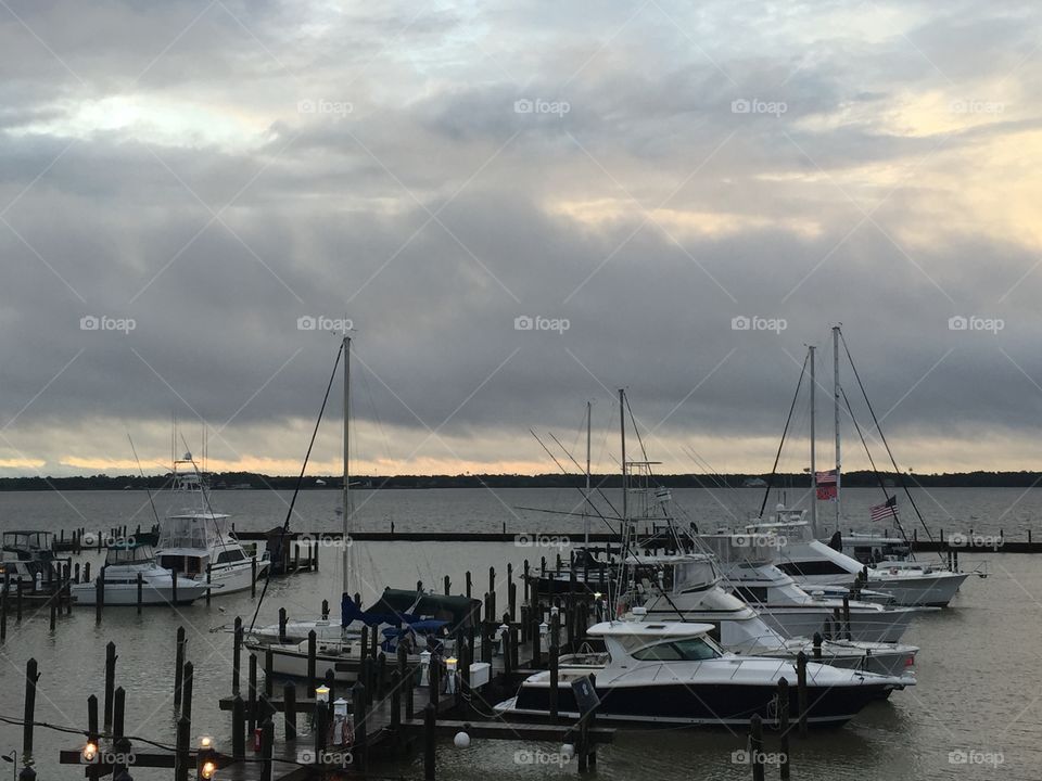 Moored Boats