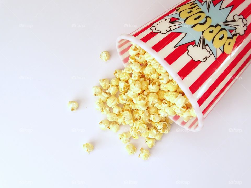 Popcorn in box