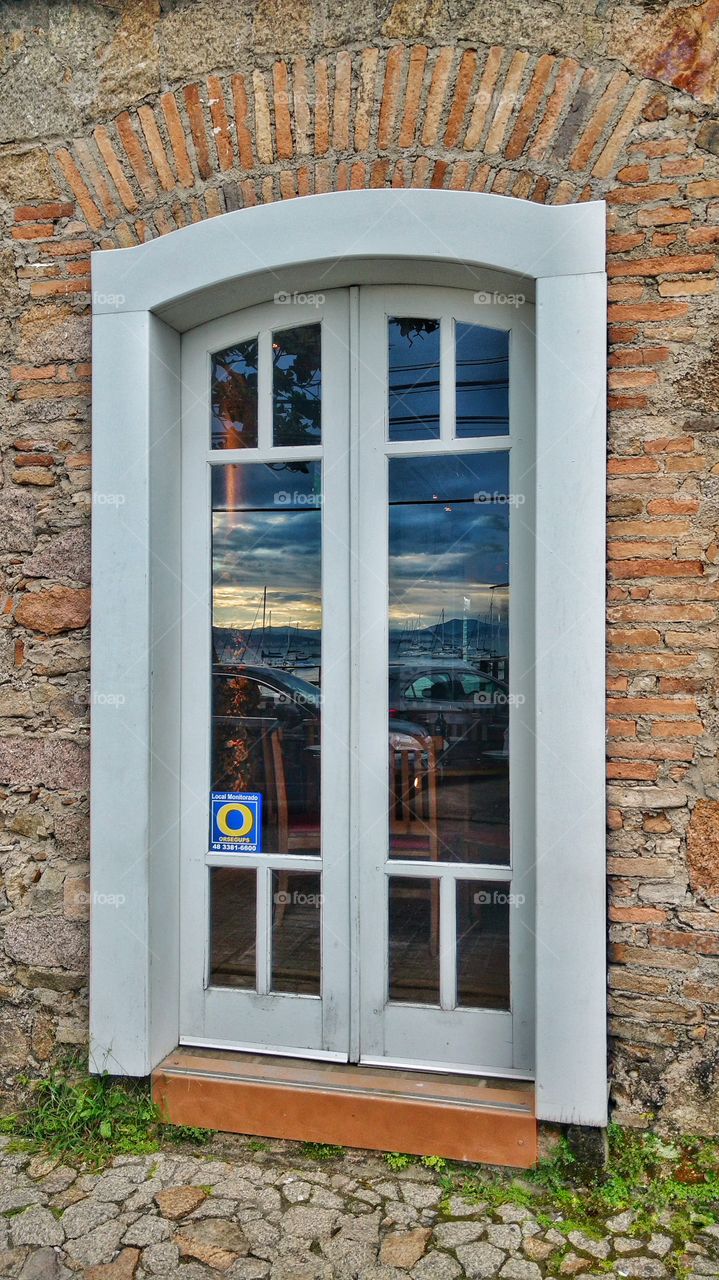 The Restaurant Window at Santo Antônio de Lisboa
