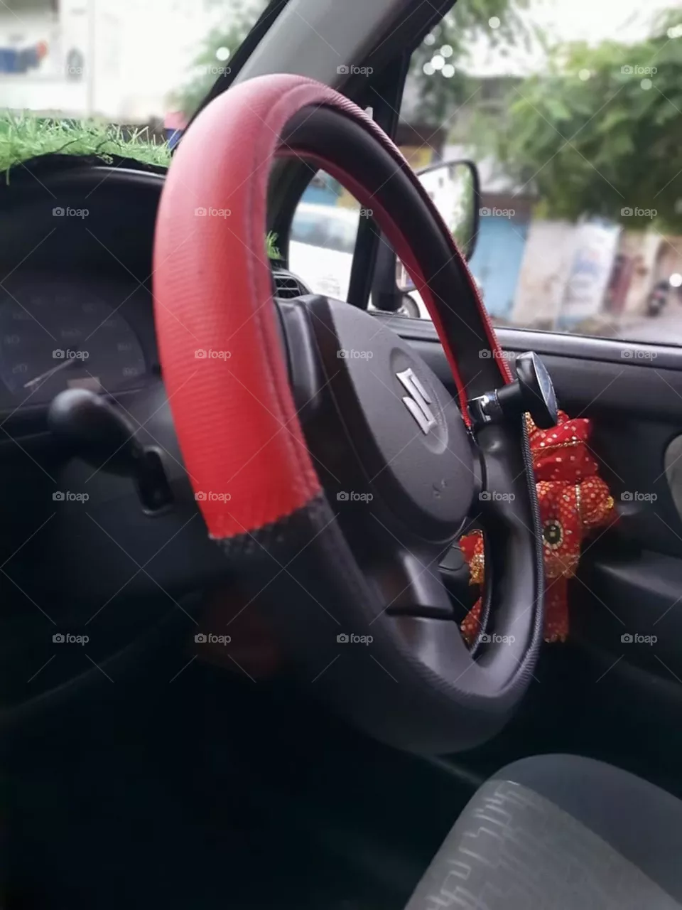 car steering