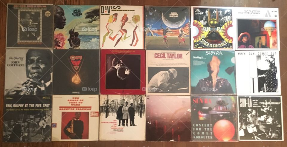 Jazz Vinyl records 