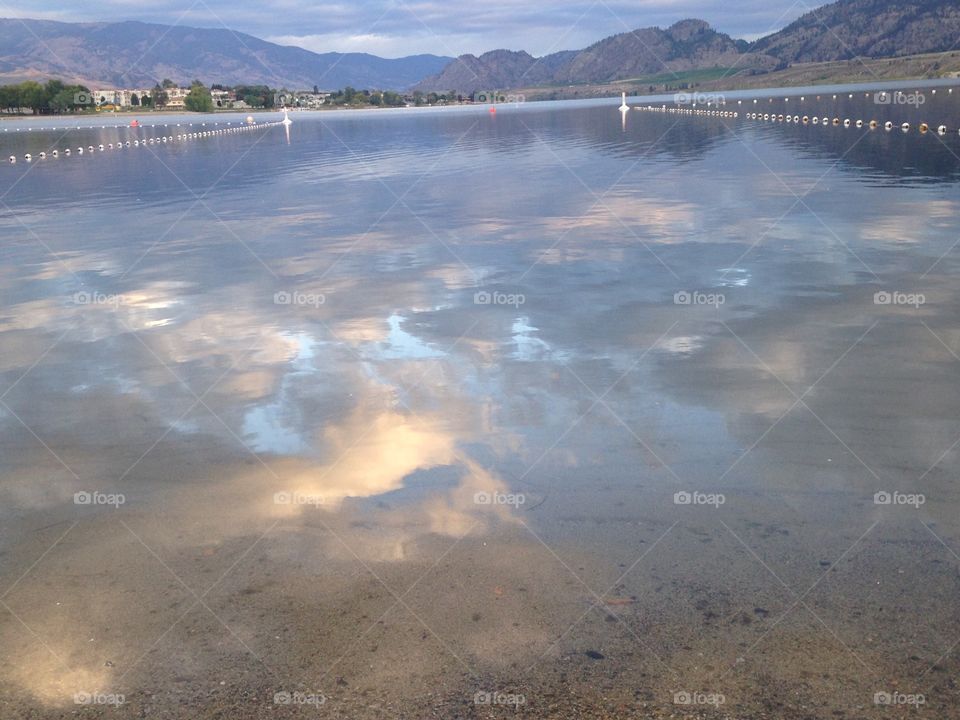 Lake reflection 