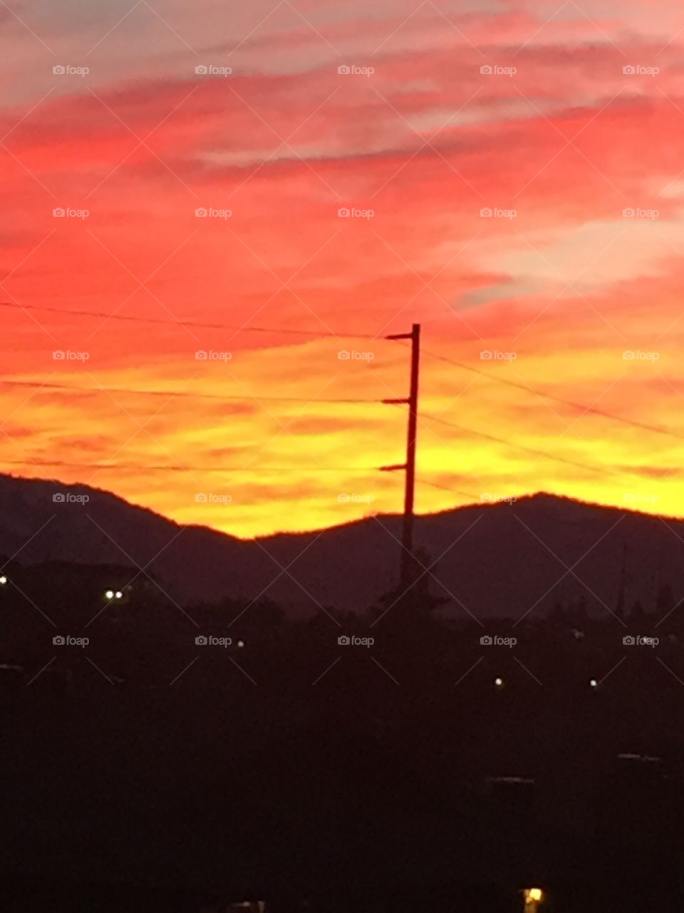 Reno sunset