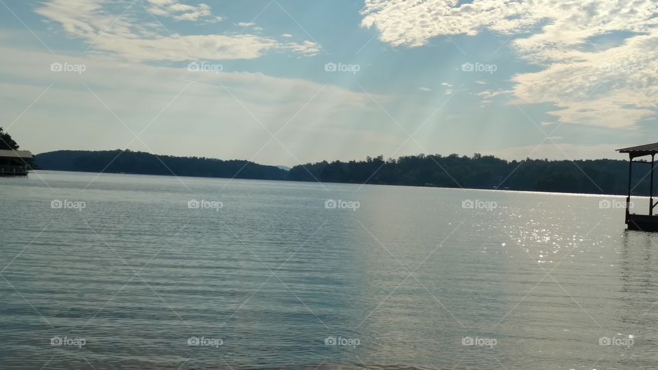 lights over the lake