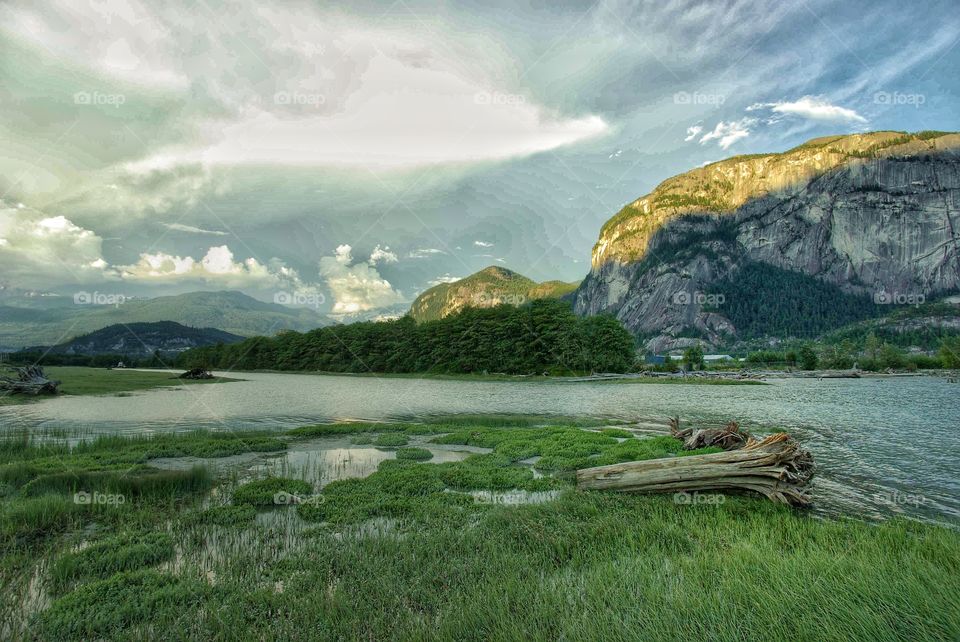 This picture was taken at Squamish, BC. 