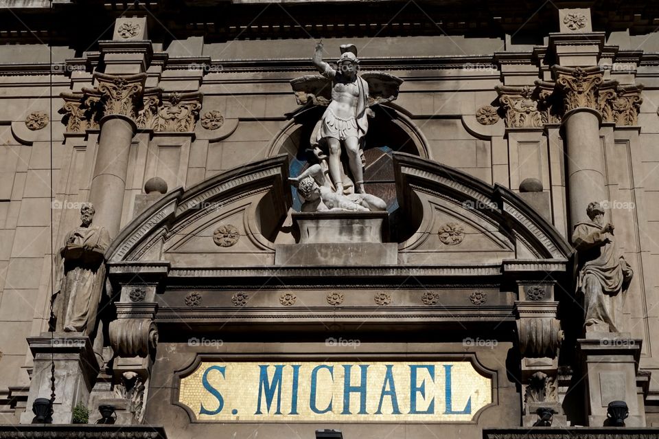 St Michael Statue