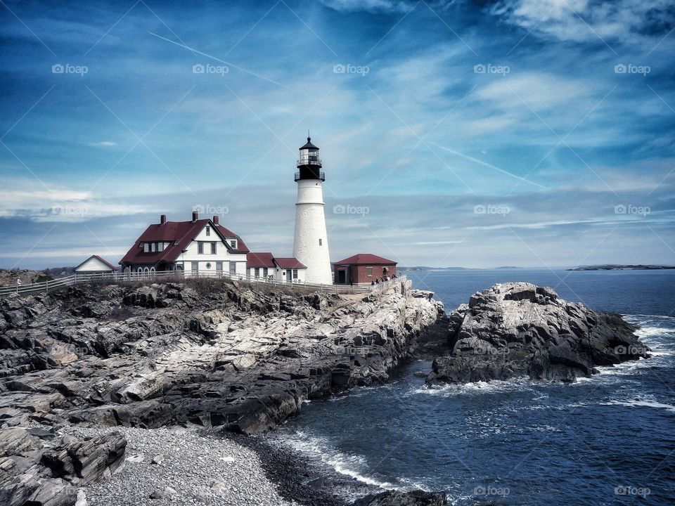 Portland head light Cape Elizabeth Maine