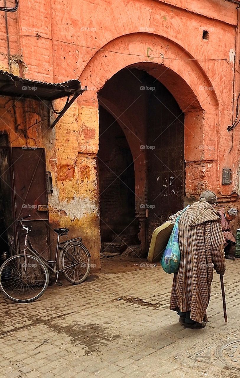 Street life in the Medina