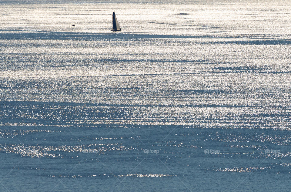 Texture of sea surface