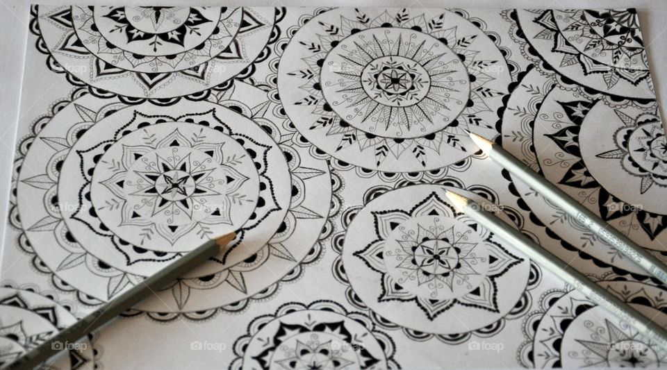 Mandalas by me 