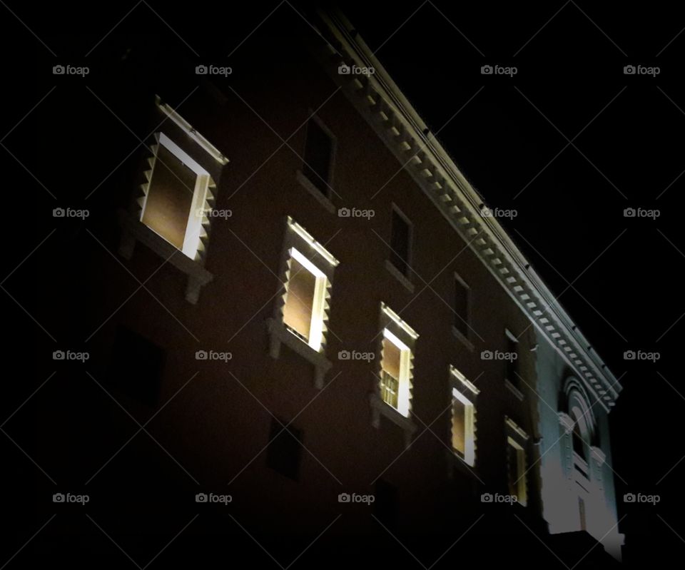 the windows are the light