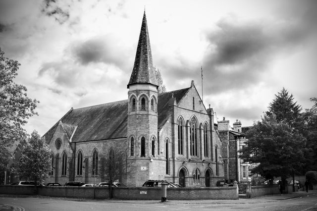 Im Didsbury. A photograph of a once church, now Mosque 