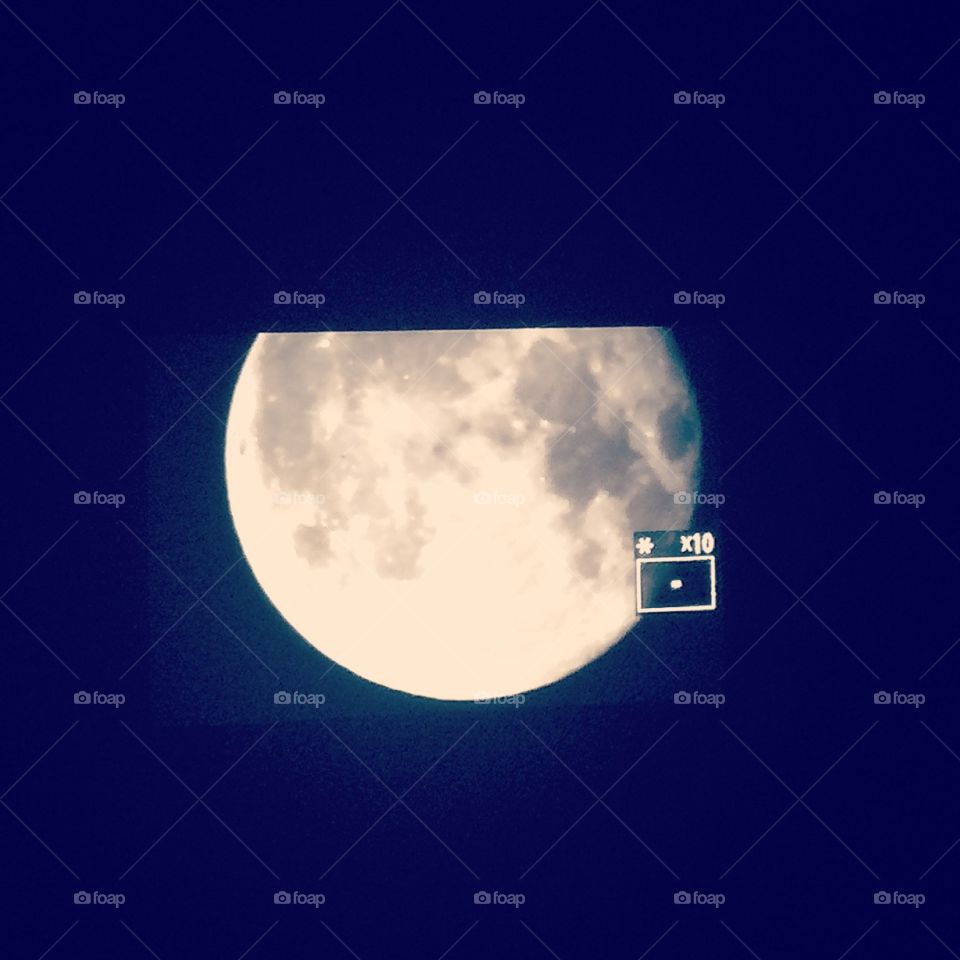 Super Moon on 60D Canon