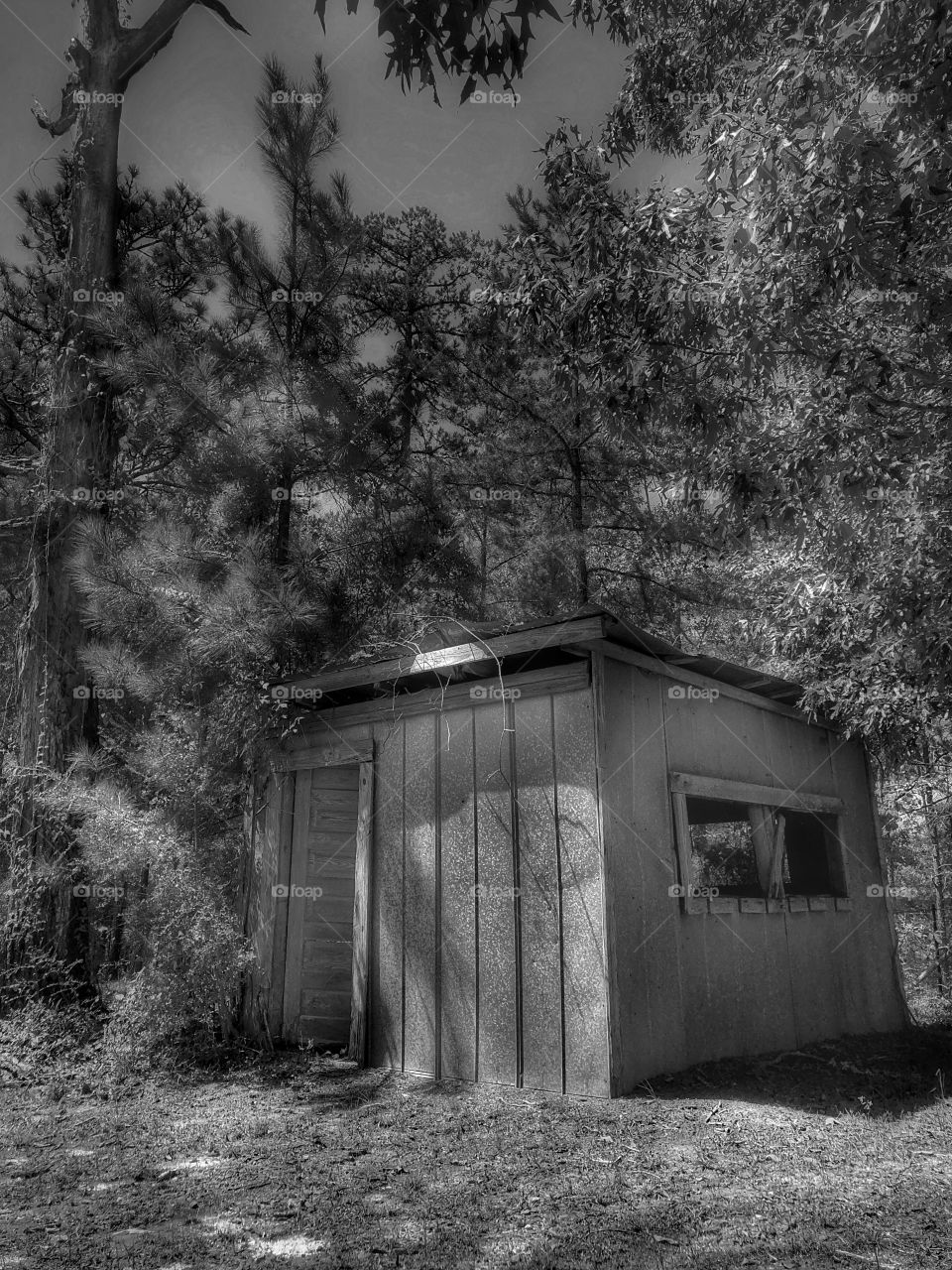 Abandoned Metal Shed 1 (was a converted church classroom for children)