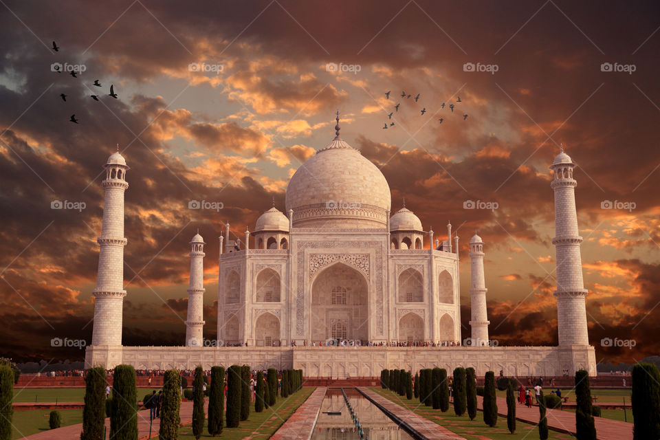 The symbol of love - Taj Mahal, Agra, Uttar Pradesh